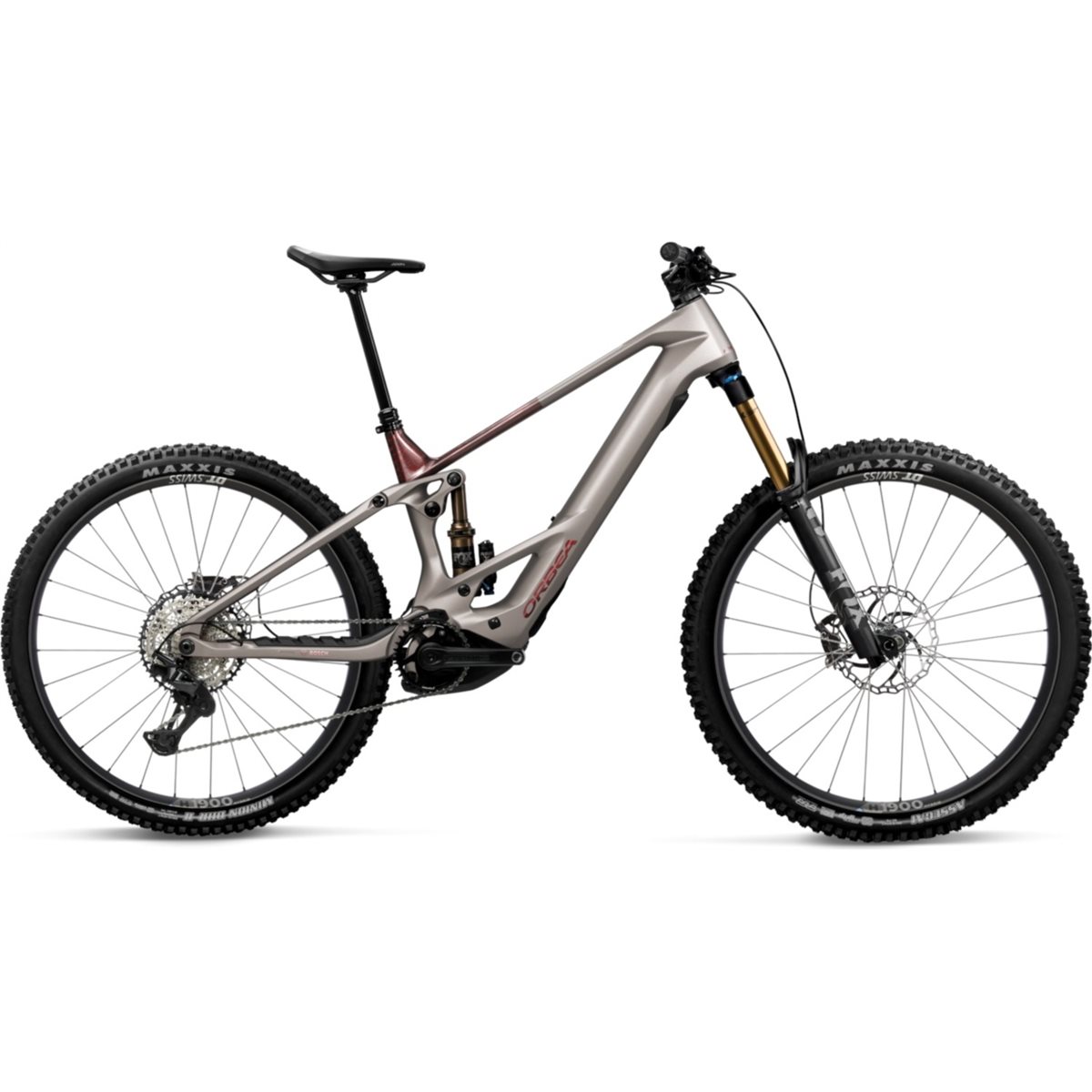 EL MTB Orbea Wild TR M10 Nickel/Burning Ashes Carbon