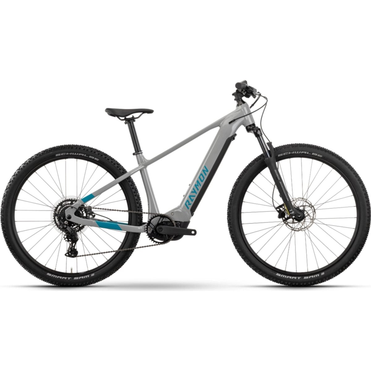El MTB Raymon Hardray 720 Timeless/Cyan/Black