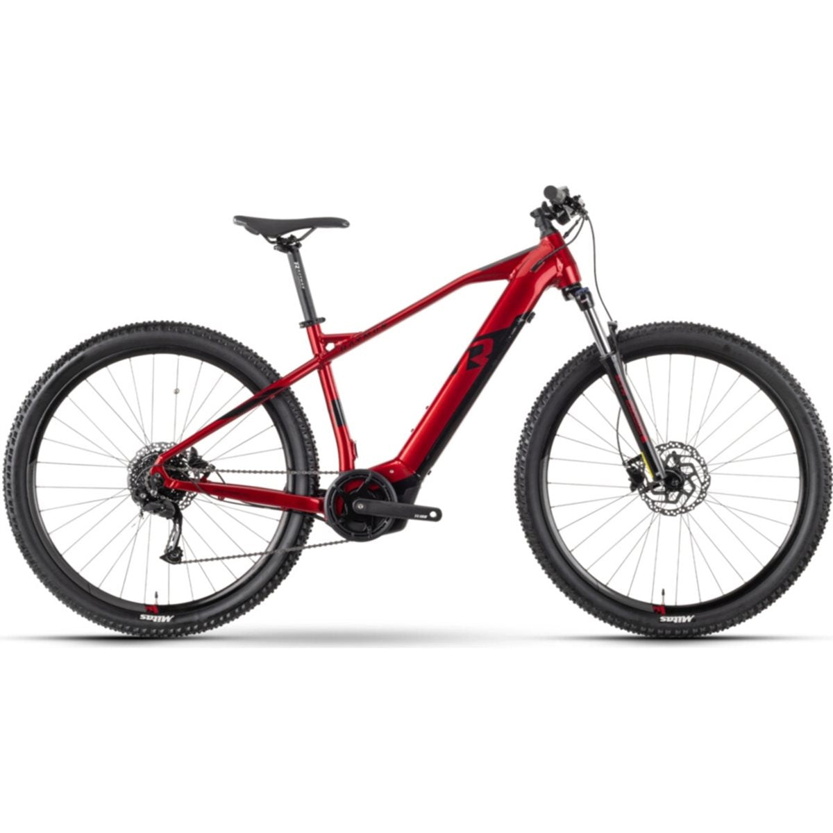 El MTB Raymon HardRay E 4.0 Deepred/Black