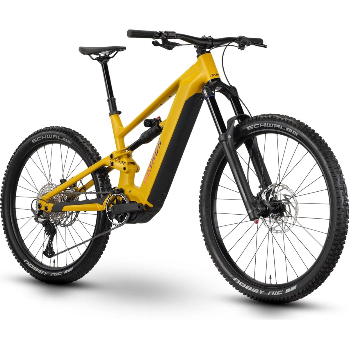 El MTB Raymon Vantor Comp Kurkuma