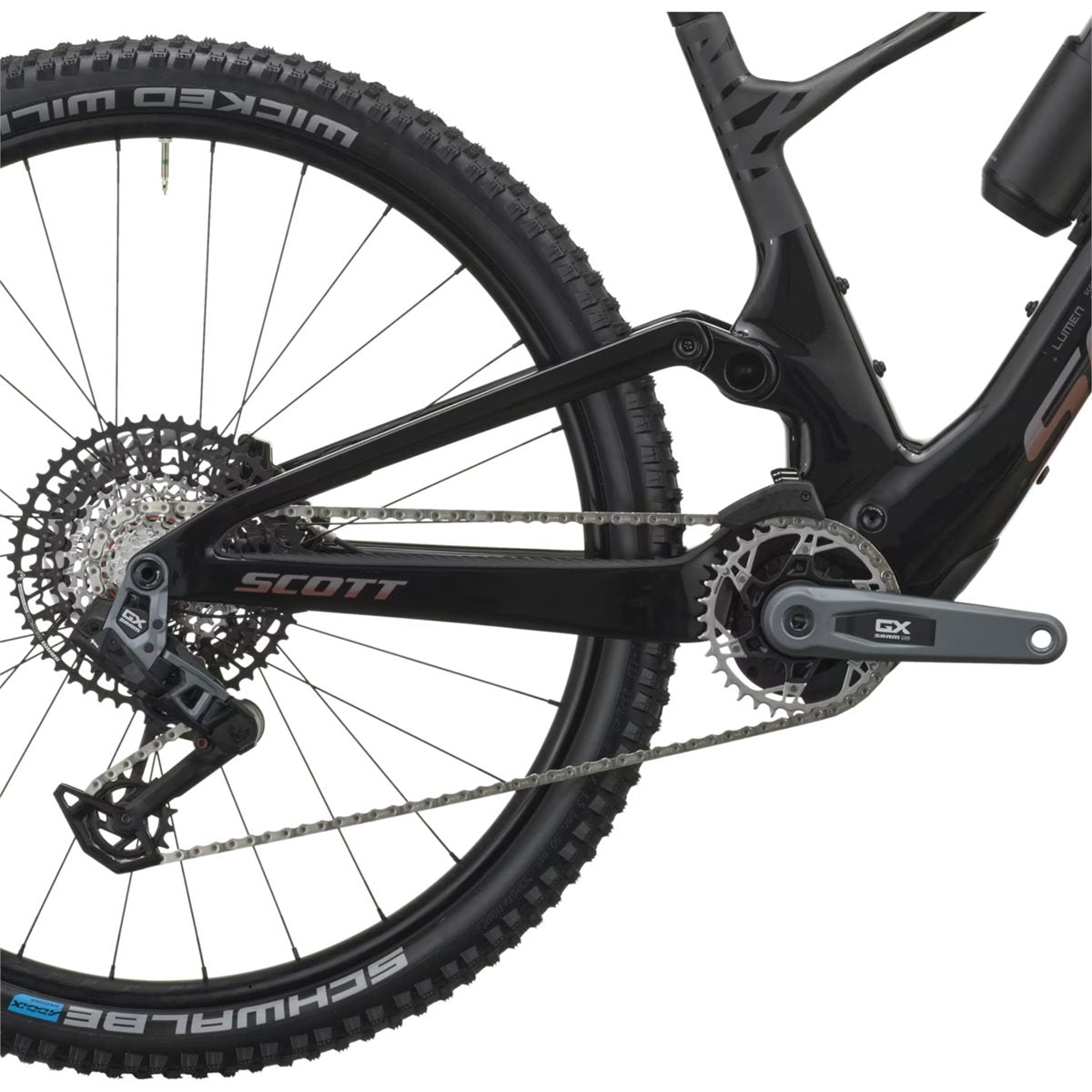El MTB Scott Lumen 900 Piano Black/Carbon Black