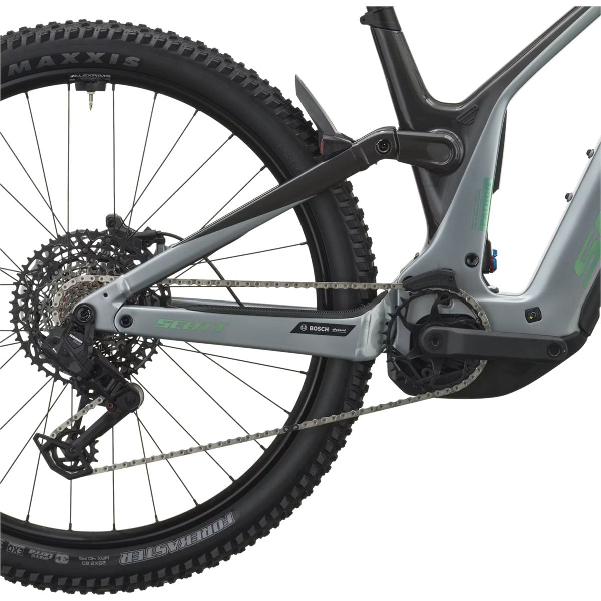El MTB Scott Patron 20 Pulse Grey/Carbon Black