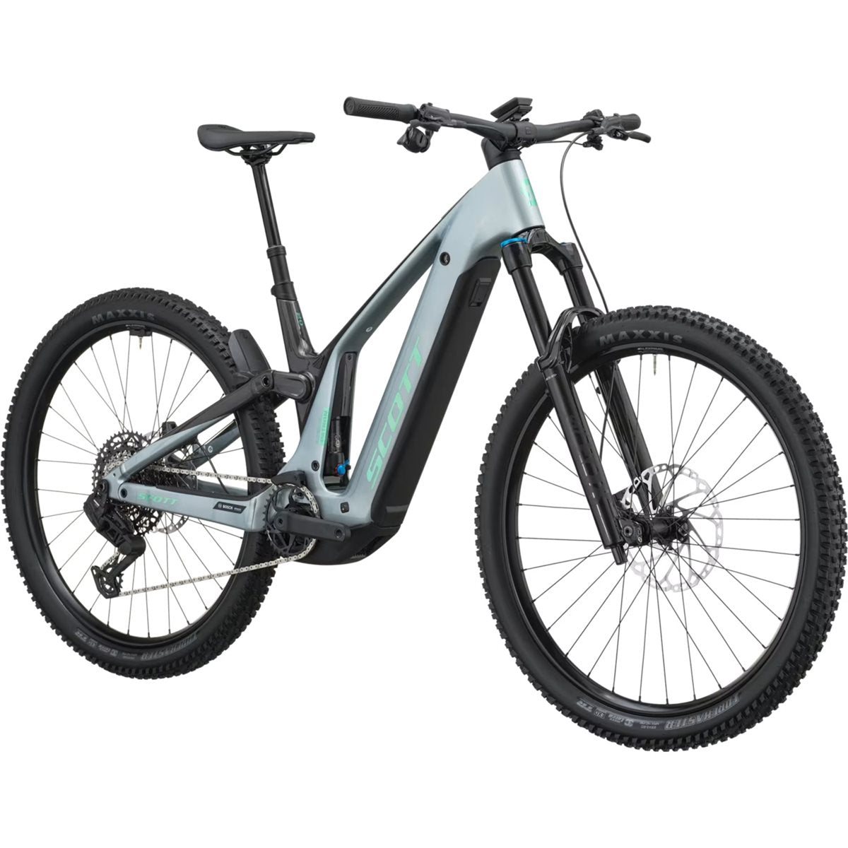 El MTB Scott Patron 20 Pulse Grey/Carbon Black