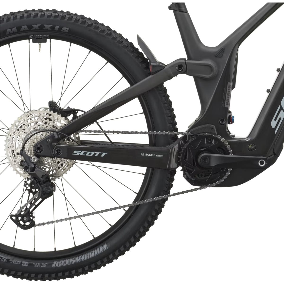 El MTB Scott Patron 30 Carbon Black
