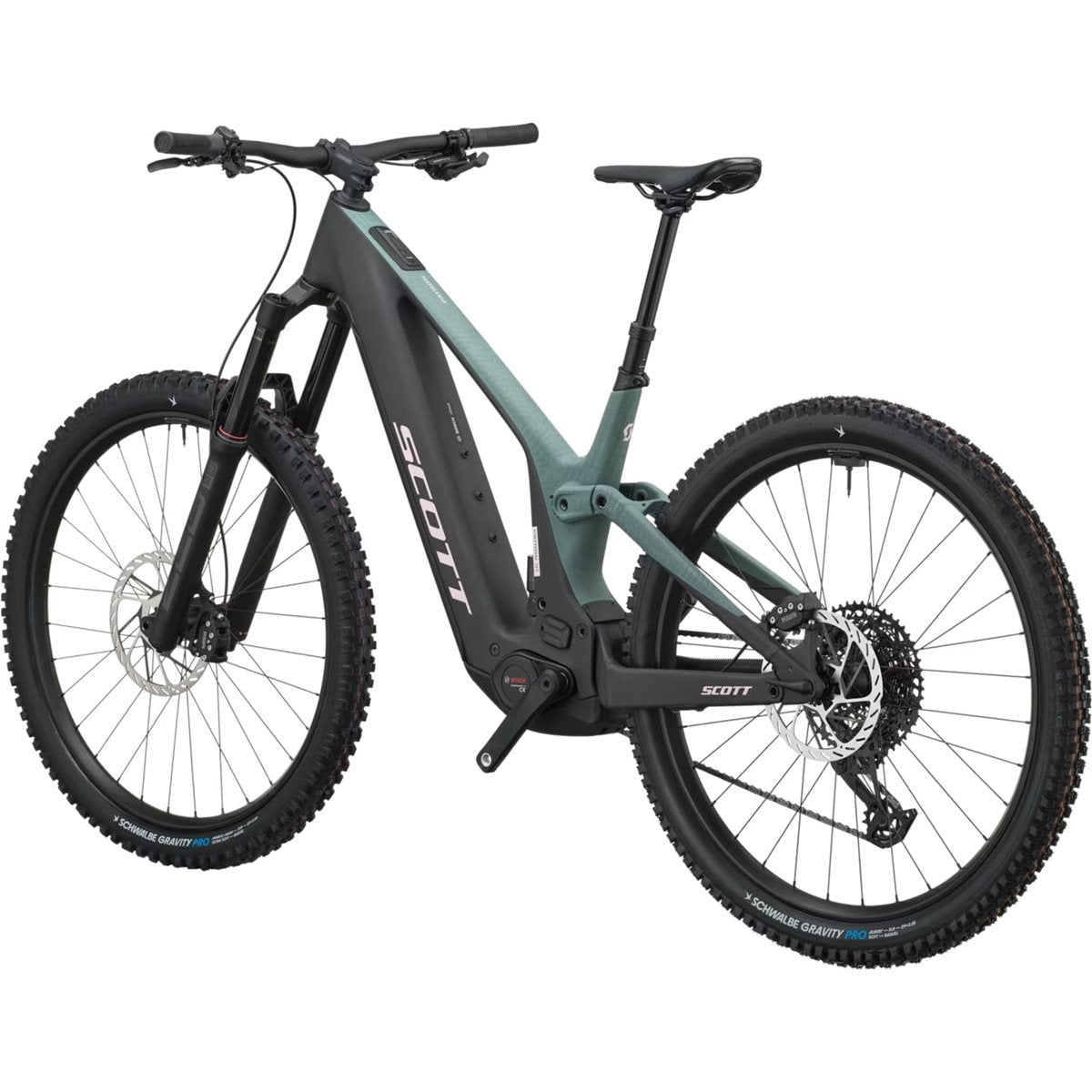 El MTB Scott Patron ST 10 Moss Green/Carbon Black