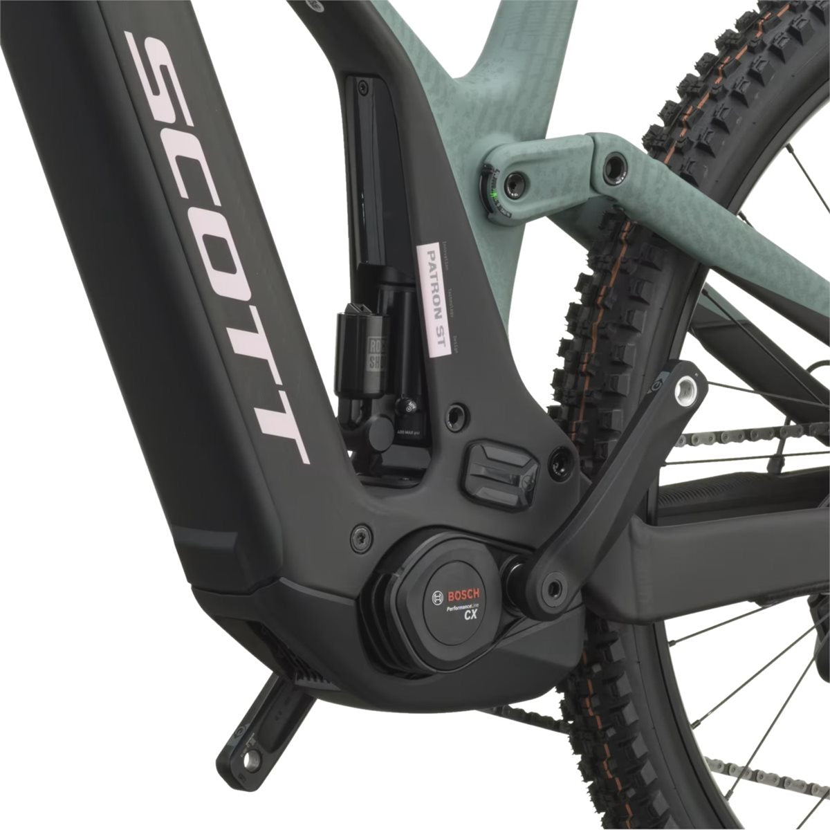 El MTB Scott Patron ST 10 Moss Green/Carbon Black