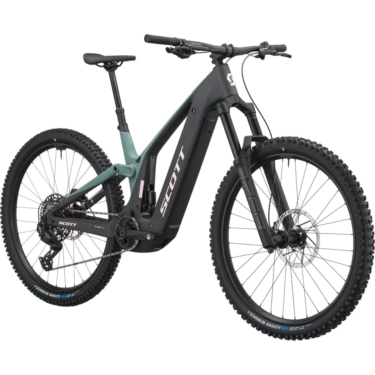 El MTB Scott Patron ST 10 Moss Green/Carbon Black