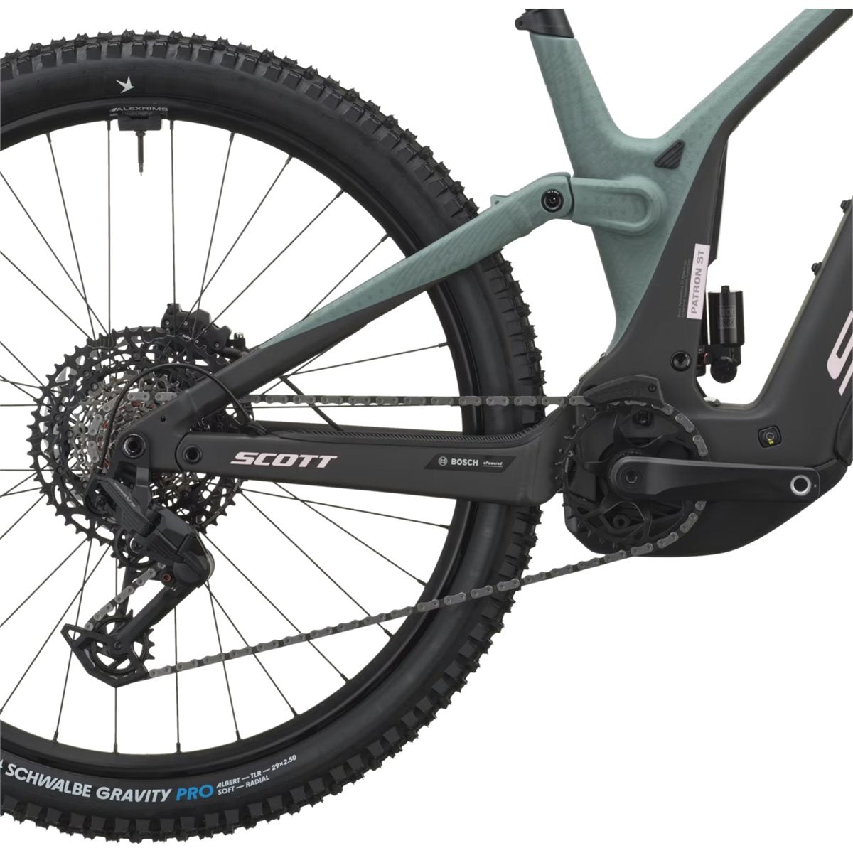 El MTB Scott Patron ST 10 Moss Green/Carbon Black