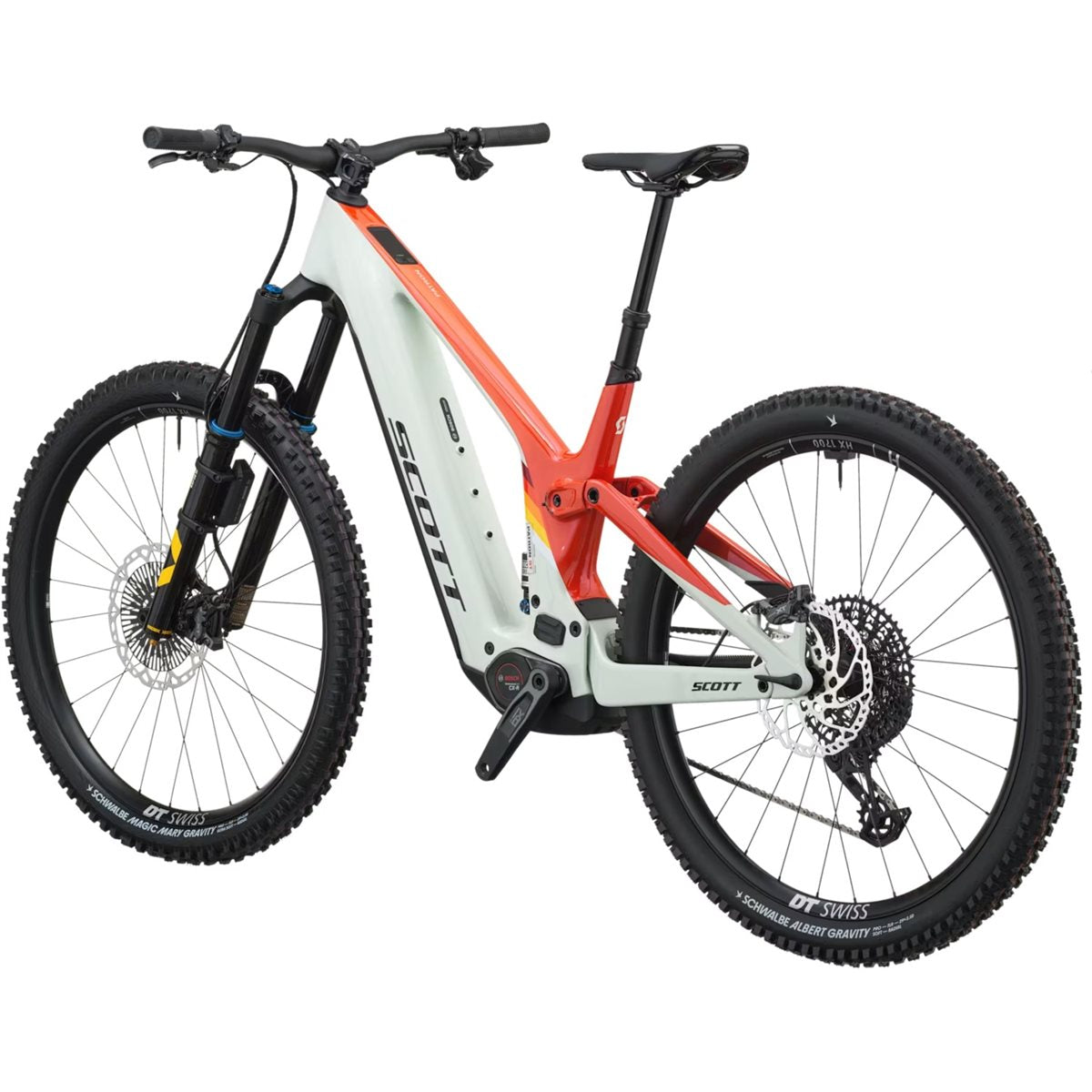 El MTB Scott Patron ST Tuned Blush White/Rally Red