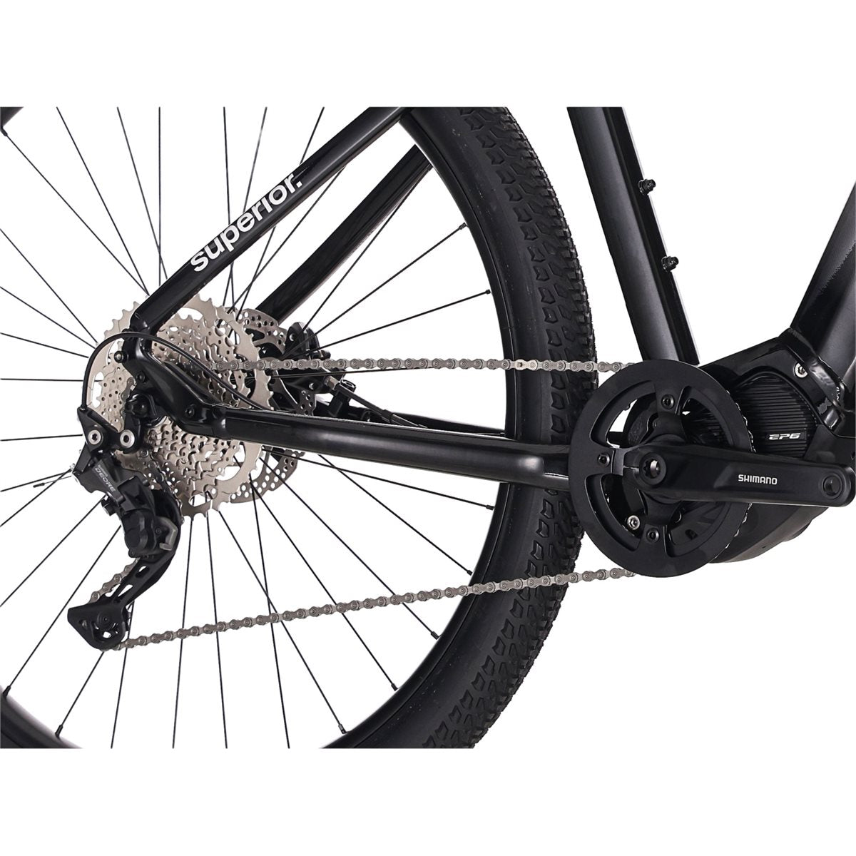 El MTB Superior eXC 6.2 Gloss Black