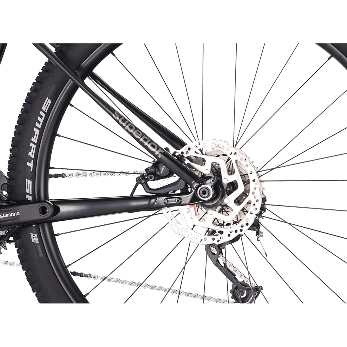 El MTB Superior eXP 6.4 STEPS Gloss Black