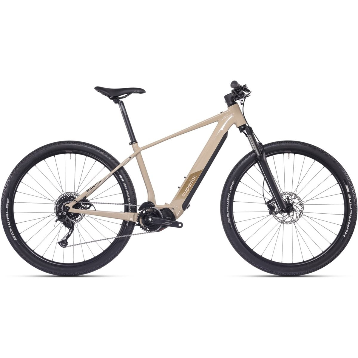 El MTB Superior eXP 6.4 STEPS Gloss Greige