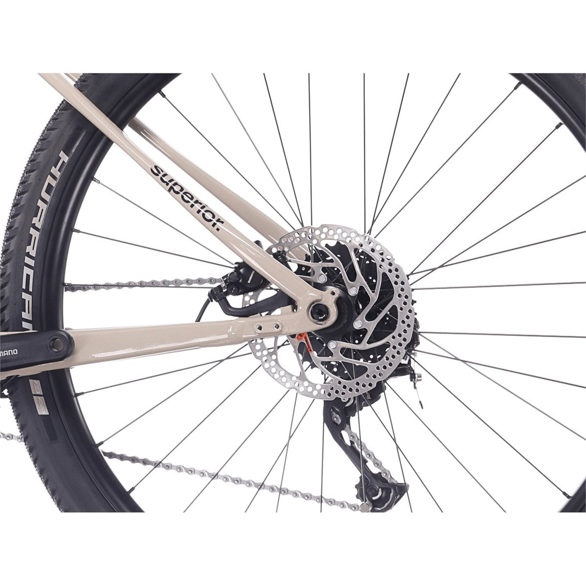 El MTB Superior eXP 6.4 STEPS Gloss Greige