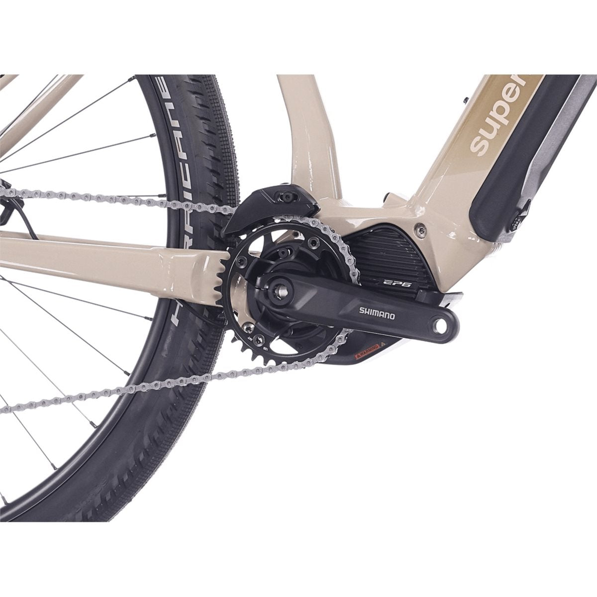 El MTB Superior eXP 6.4 STEPS Gloss Greige