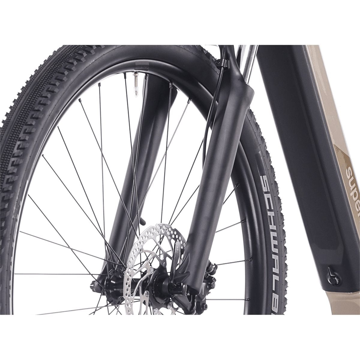 El MTB Superior eXP 6.4 STEPS Gloss Greige