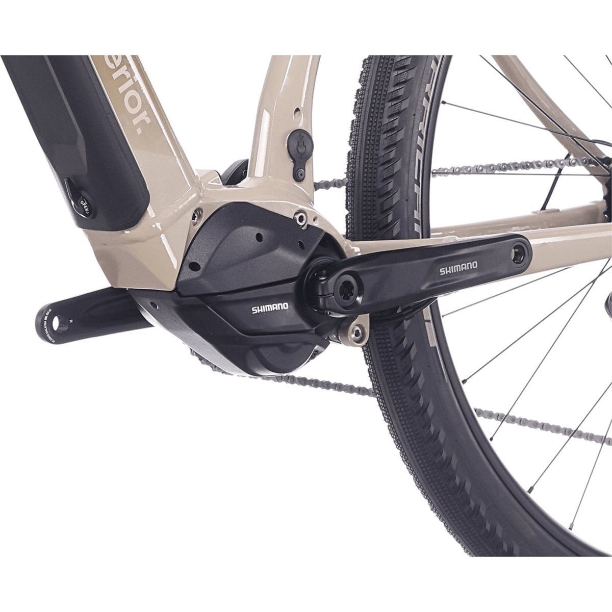 El MTB Superior eXP 6.4 STEPS Gloss Greige