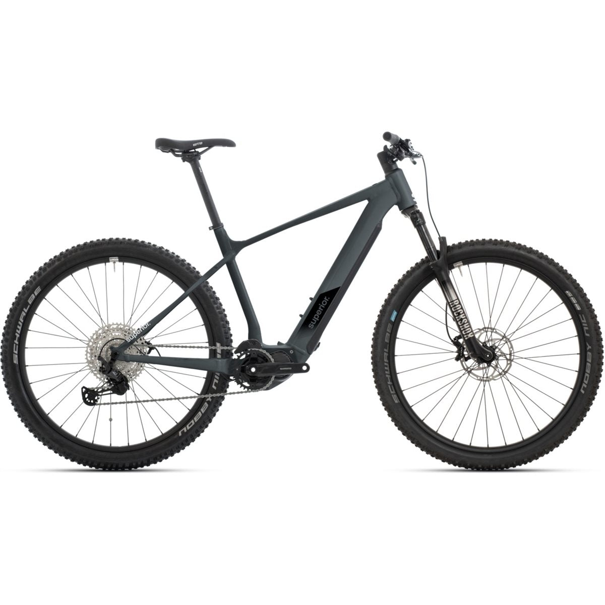 El MTB Superior eXP 6.7 STEPS Matte Anthracite