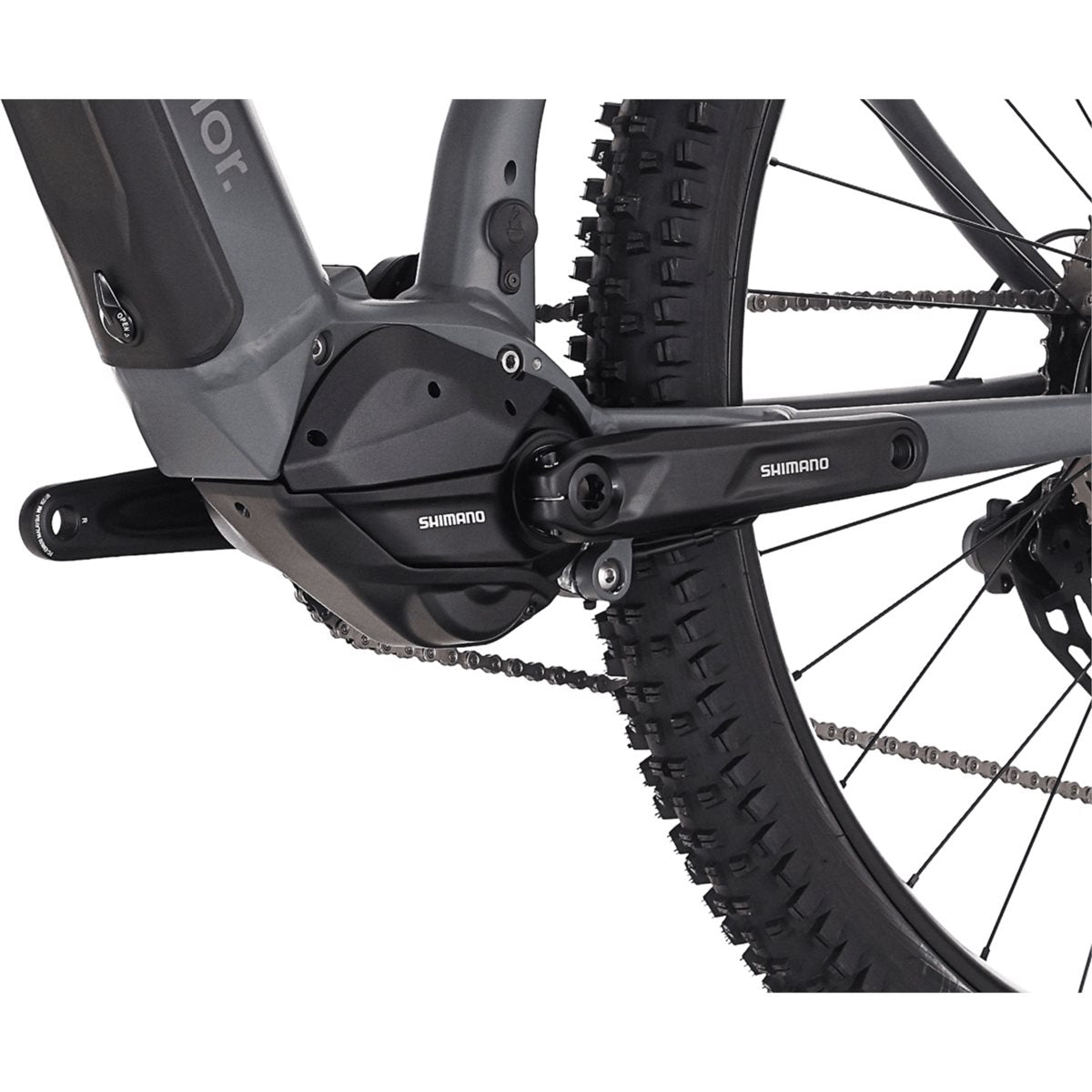 El MTB Superior eXP 6.7 STEPS Matte Anthracite