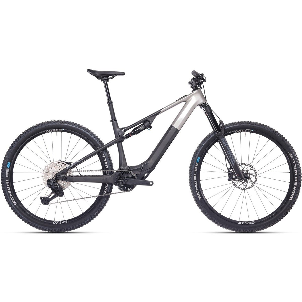 EL MTB Superior iXF 9.7 Gloss Chrome/Matte Carbon