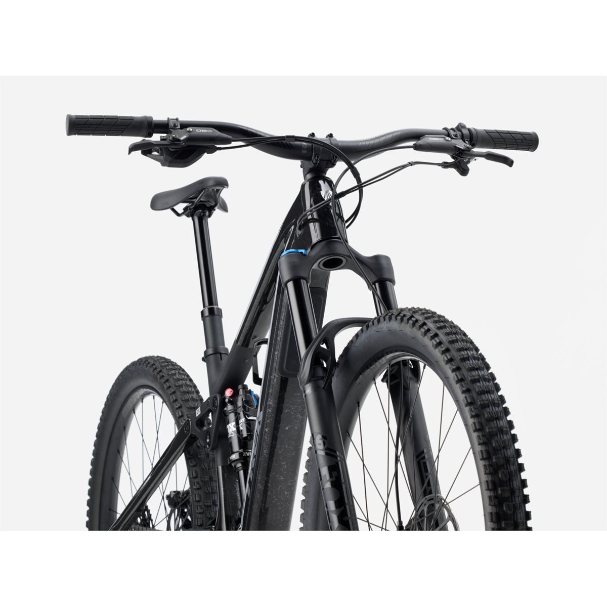 El MTB Trek Fuel+ EX 9.7 Gen 2 Carbon Smoke/Lithium Grey Marble