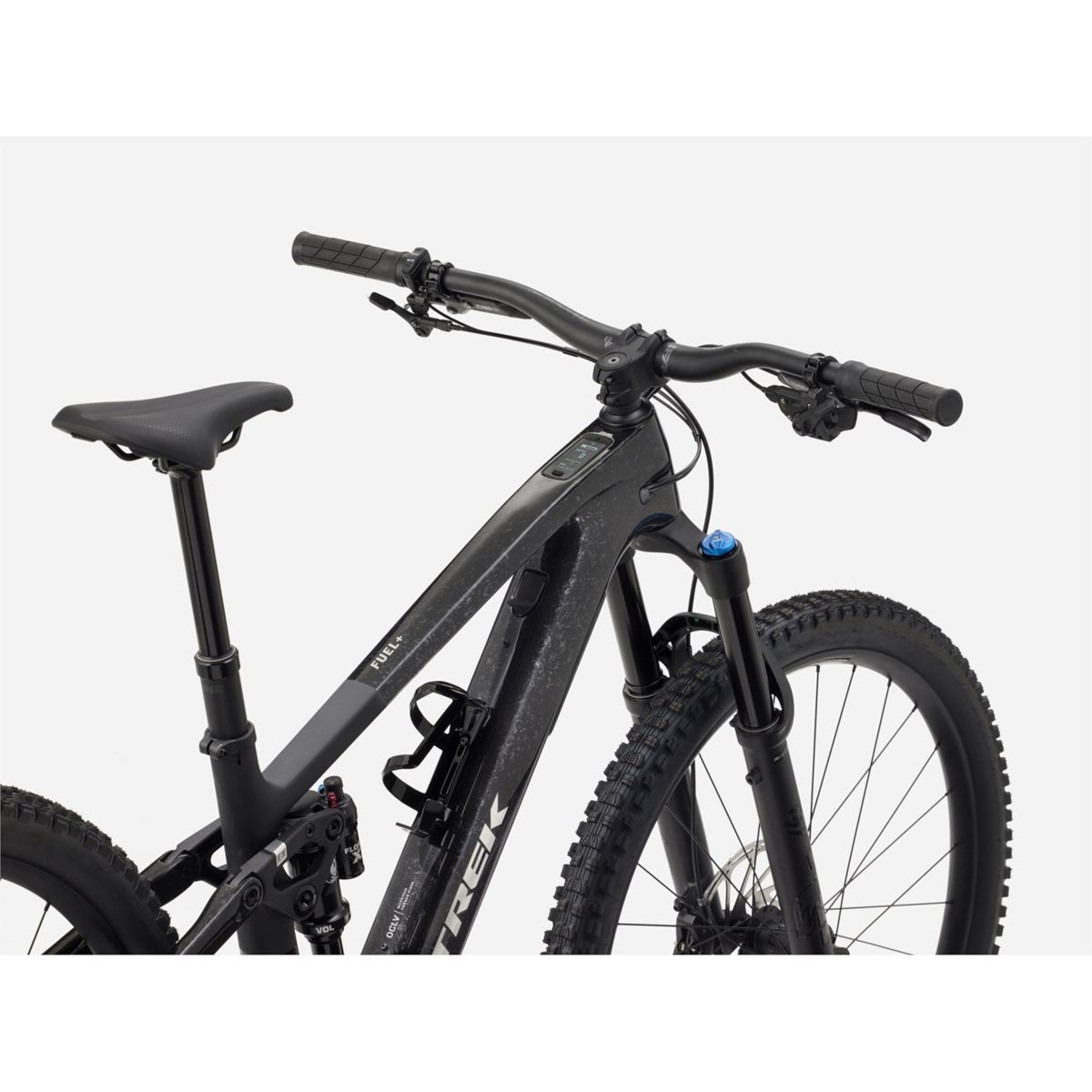 El MTB Trek Fuel+ EX 9.7 Gen 2 Carbon Smoke/Lithium Grey Marble