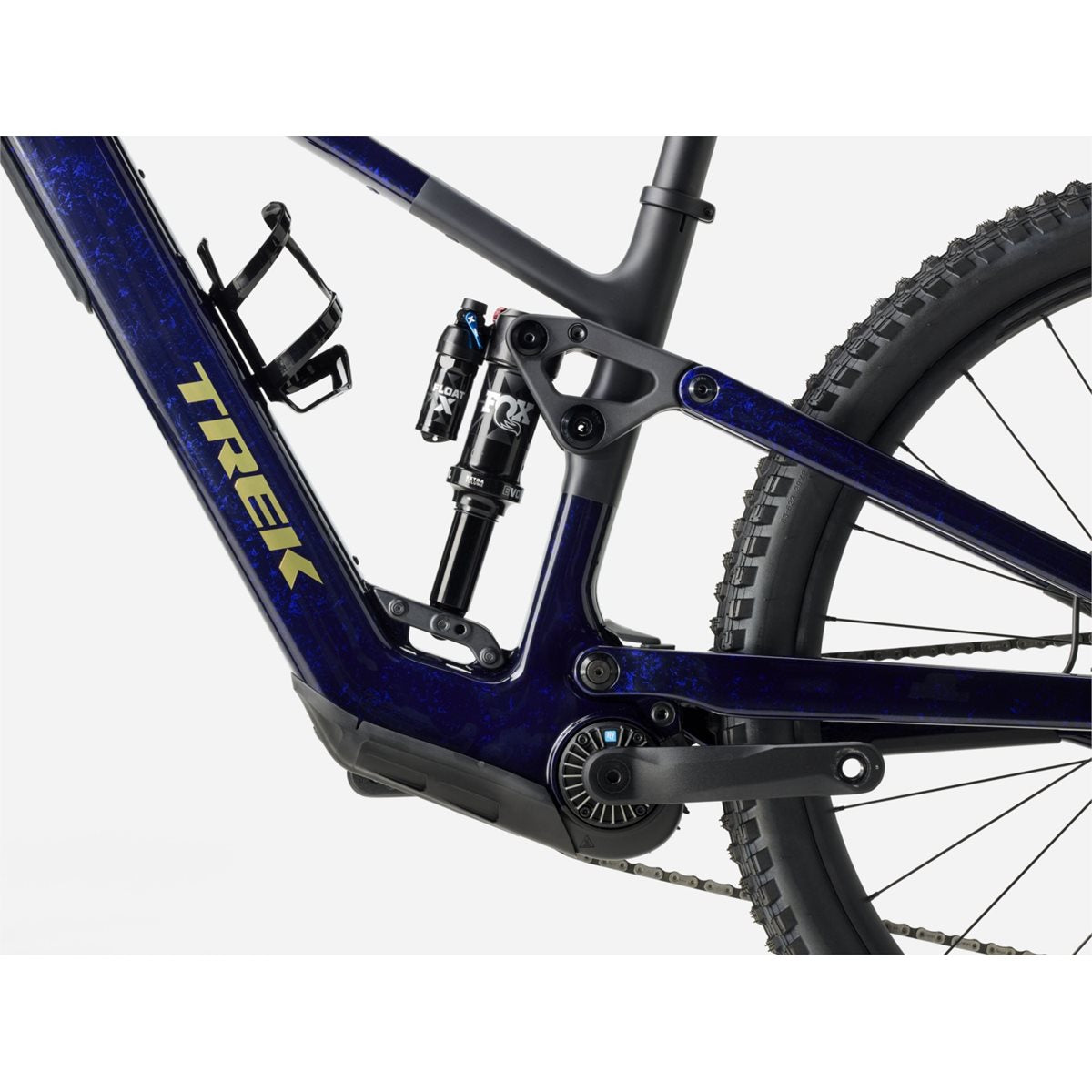 El MTB Trek Fuel+ EX 9.7 Gen 2 Gloss Navy Smoke/Matte Trek Black