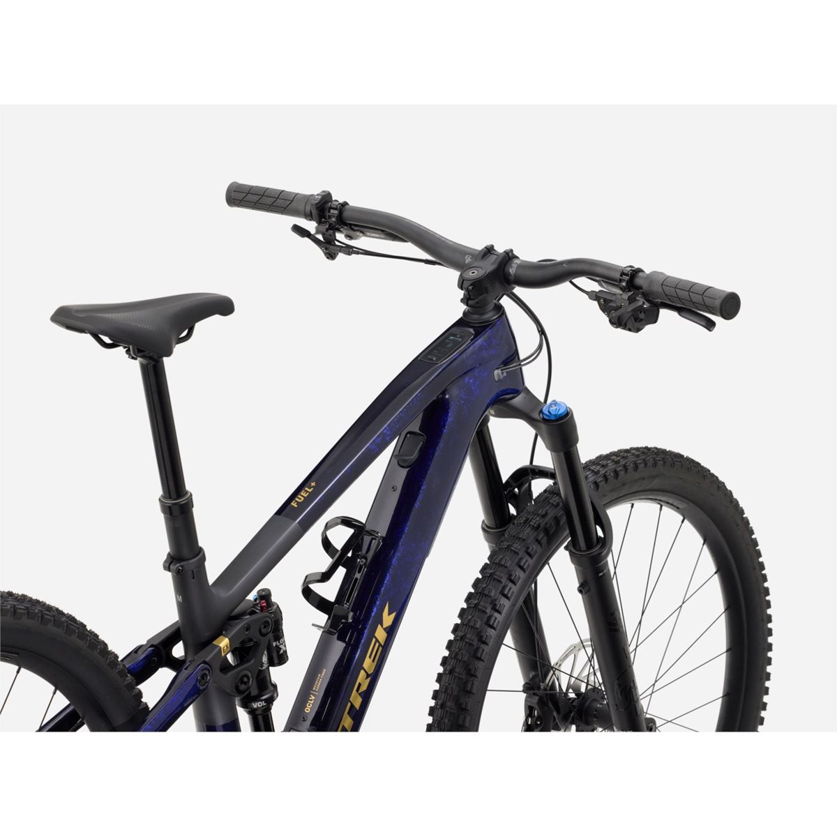 El MTB Trek Fuel+ EX 9.7 Gen 2 Gloss Navy Smoke/Matte Trek Black