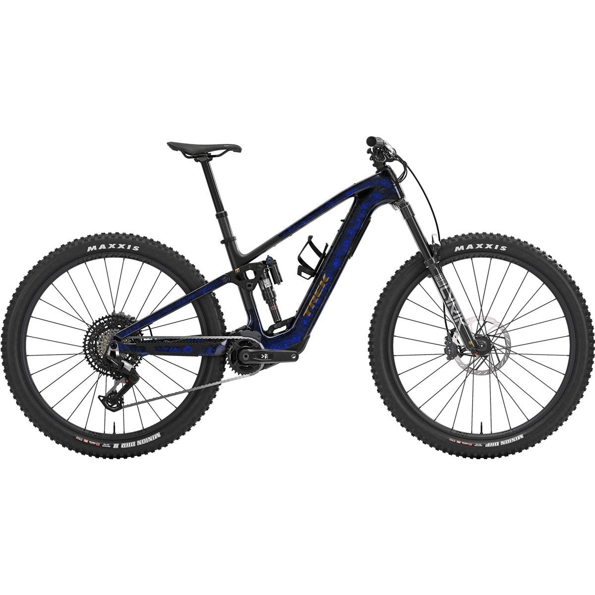 El MTB Trek Fuel+ EX 9.8 Eagle 90 Gen 2 TQ 580 Wh Navy Smoke/Black