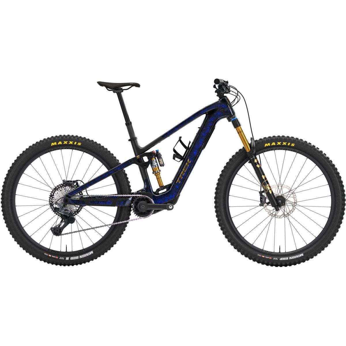 El MTB Trek Fuel+ EX 9.8 XT Gen 2 Gloss Navy Smoke/Matte Trek Black