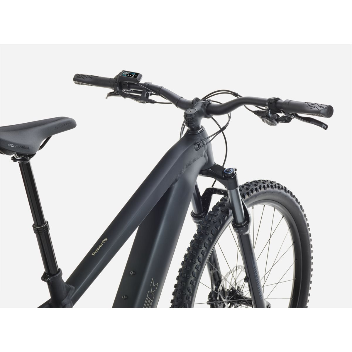 El MTB Trek Powerfly+ 6 Gen 5 800Wh Dark Star/Supernova