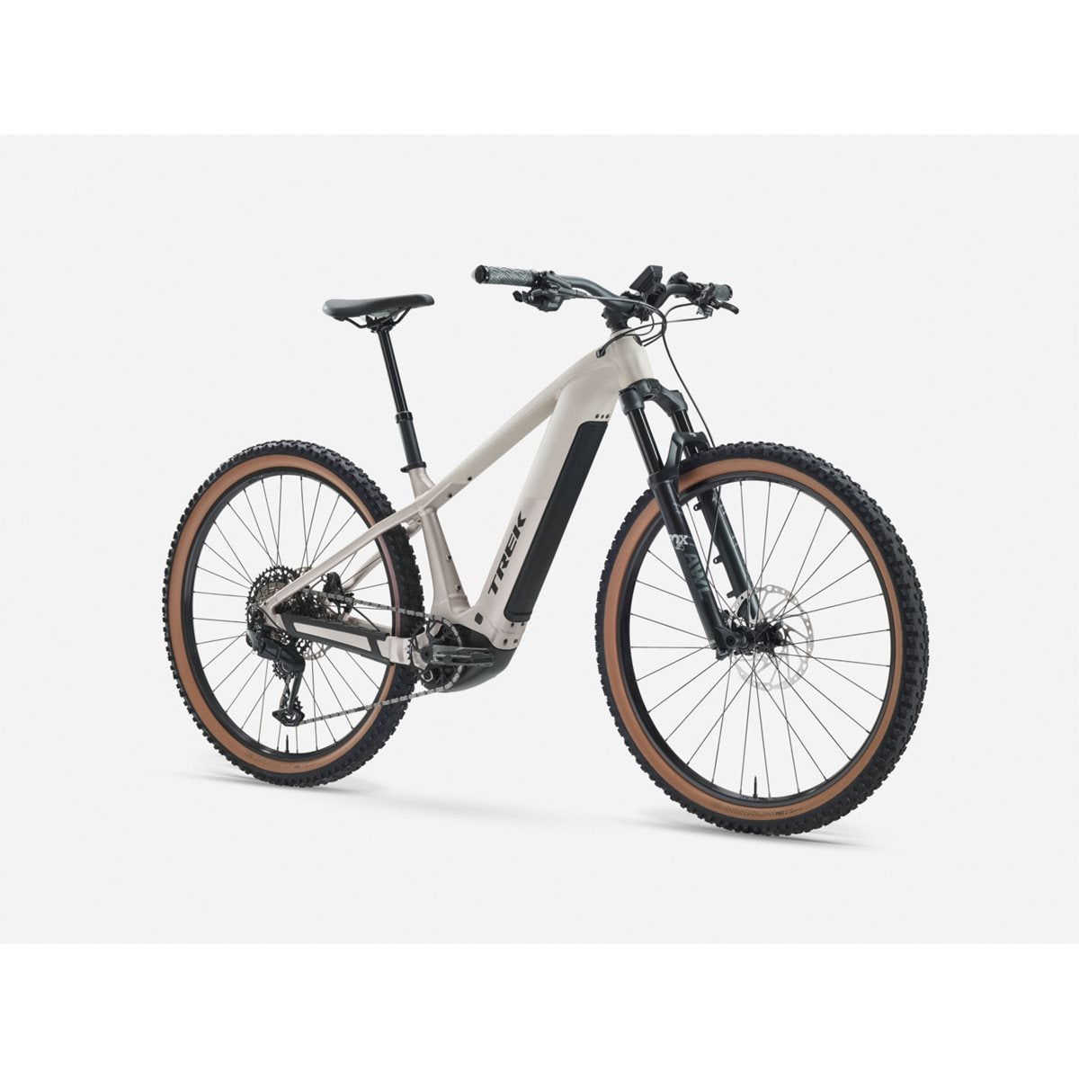 El MTB Trek Powerfly+ 8 Gen 5 800Wh Buff Beige/Supernova