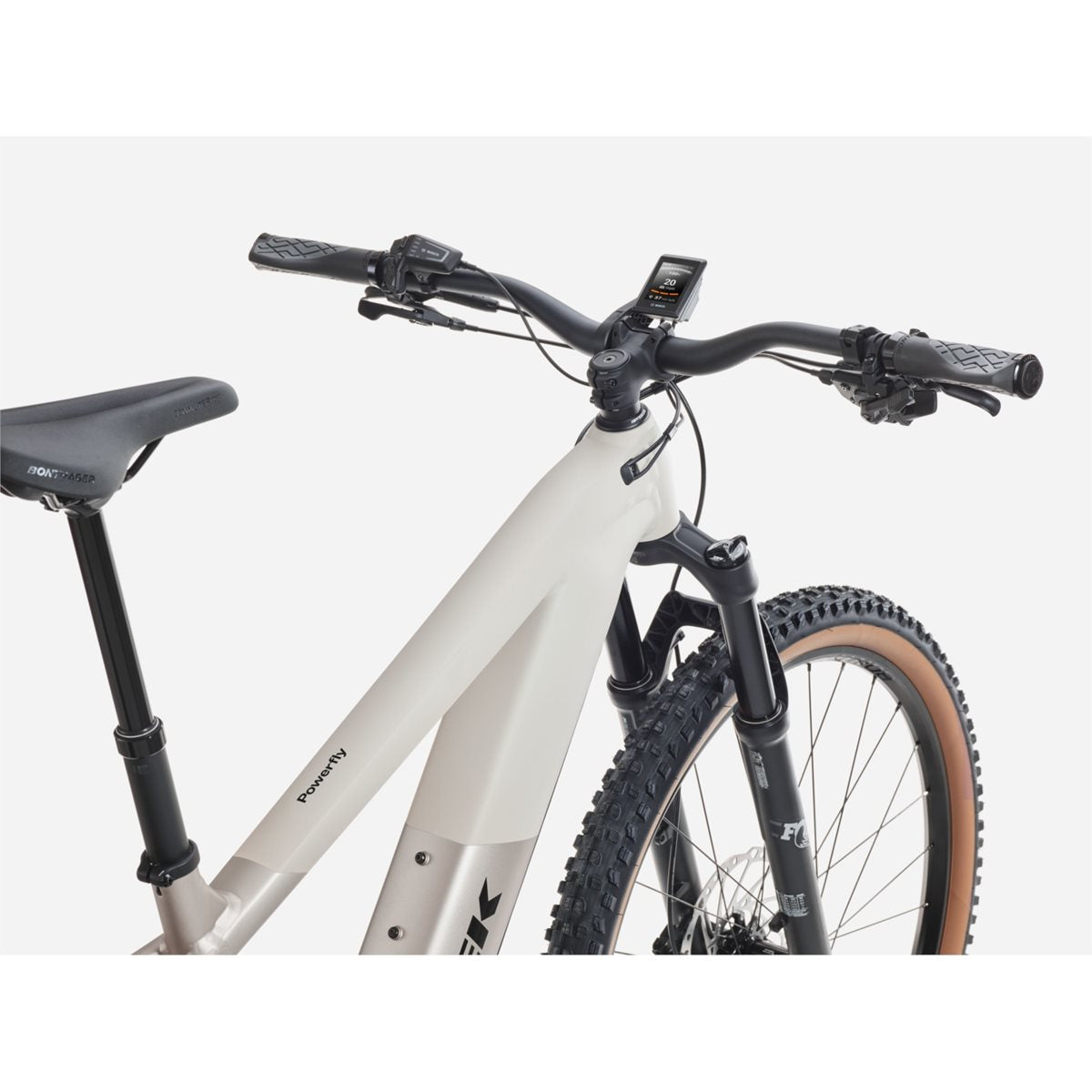 El MTB Trek Powerfly+ 8 Gen 5 800Wh Buff Beige/Supernova