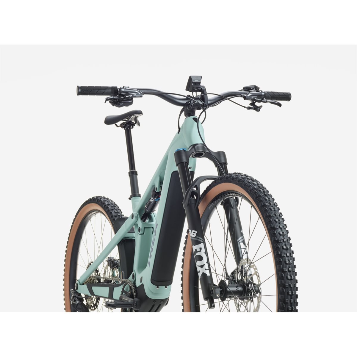 El MTB Trek Powerfly+ FS 8 Gen 4 800Wh Blue Sage/Catalina Fog