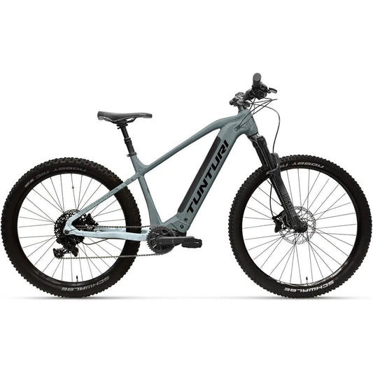 El MTB Tunturi Kuru E12 Cool Gray/Light Blue