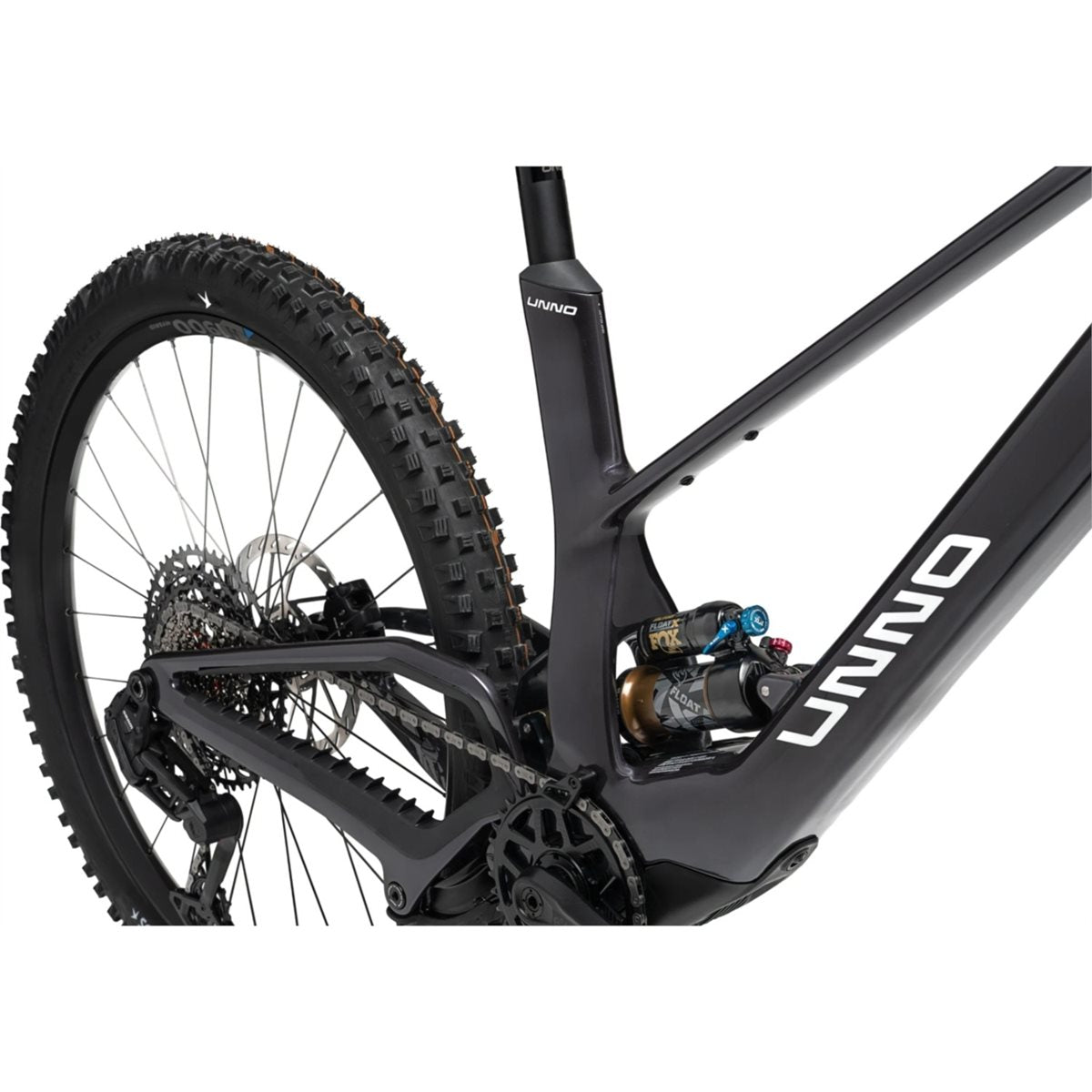 El MTB UNNO MITH Race Avinox M2S Liquid Graphite