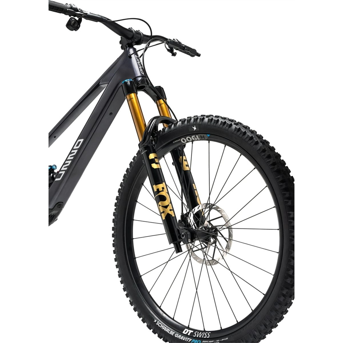 El MTB UNNO MITH Race Avinox M2S Liquid Graphite
