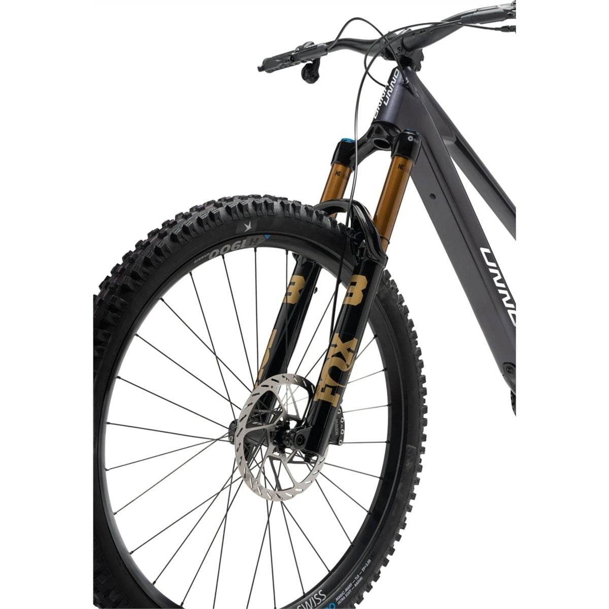 El MTB UNNO MITH Race Avinox M2S Liquid Graphite