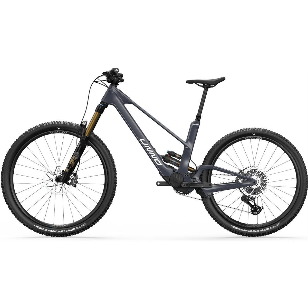 El MTB Unno MITH Race DJI Avinox M1 Silver