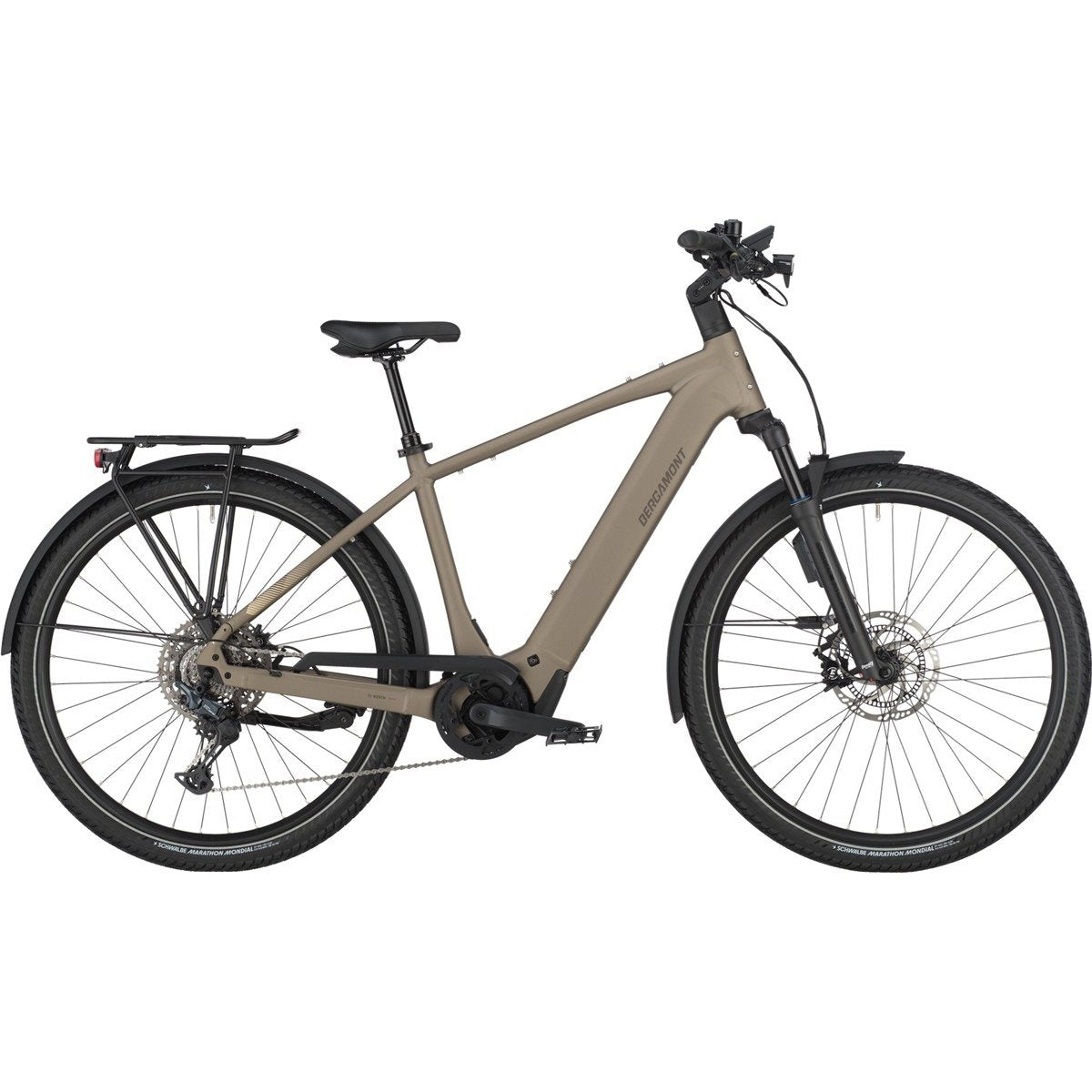 Elcykel Bergamont E-Horizon SUV 10 Warm Silver