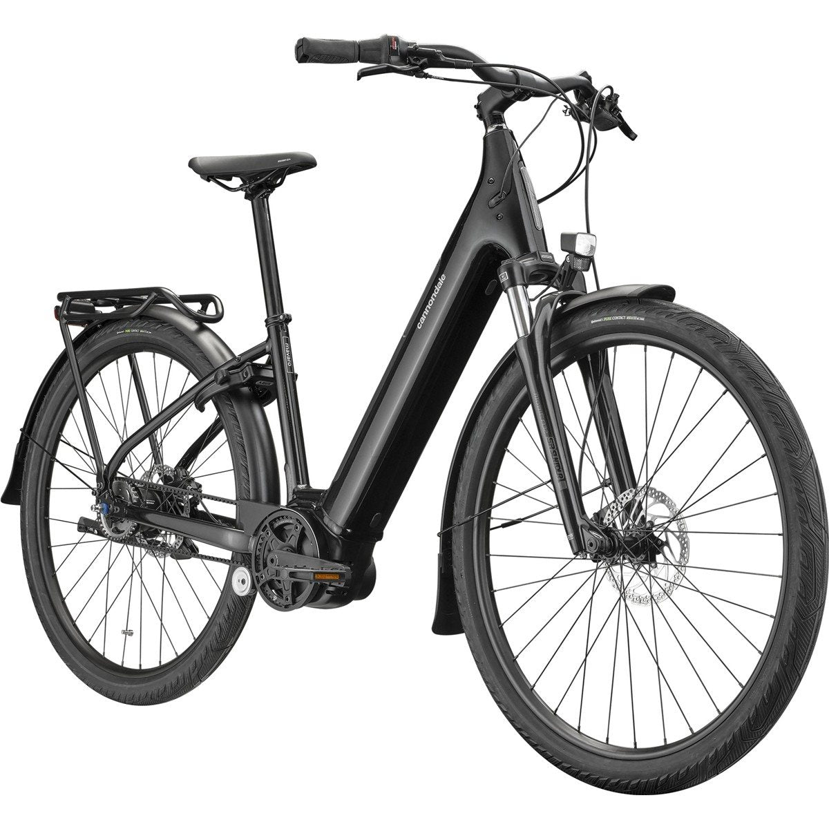 Elcykel Cannondale Elcykel Mavaro 4 Low Black