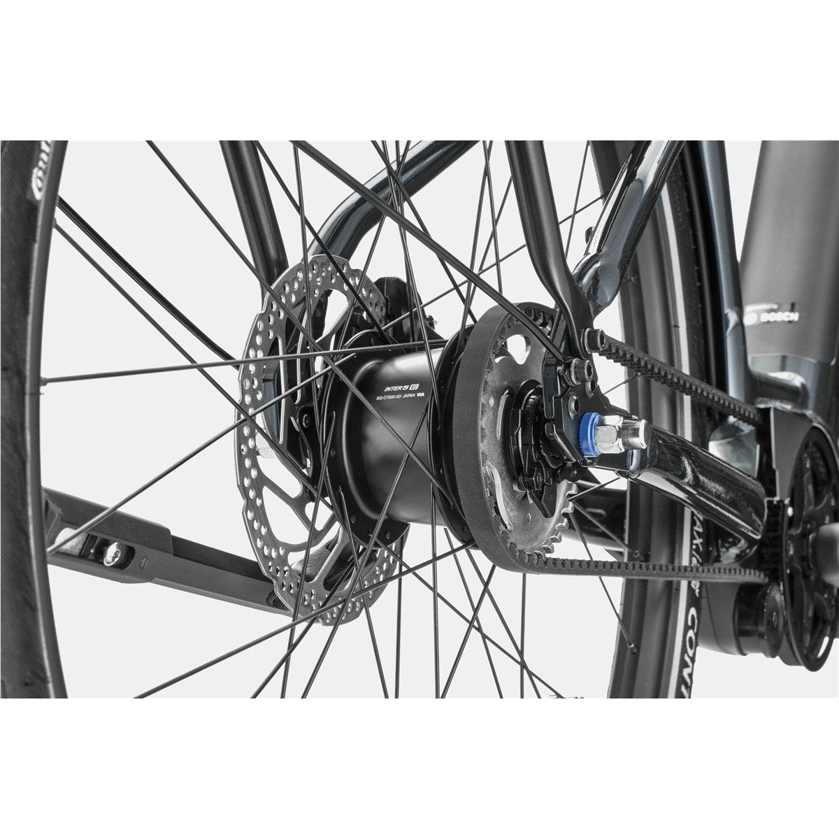 Elcykel Cannondale Mavaro 4 Herr Black
