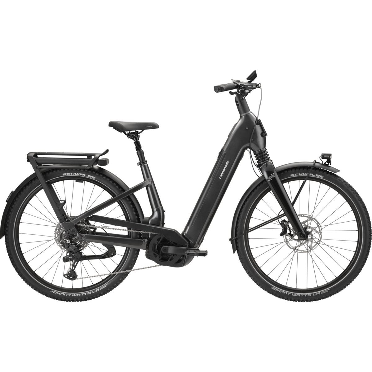 Elcykel Cannondale Tesoro 1 HeadShok Low StepThru Black