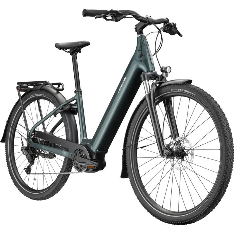 Elcykel Cannondale Tesoro 3+ Low Gunmetal Green