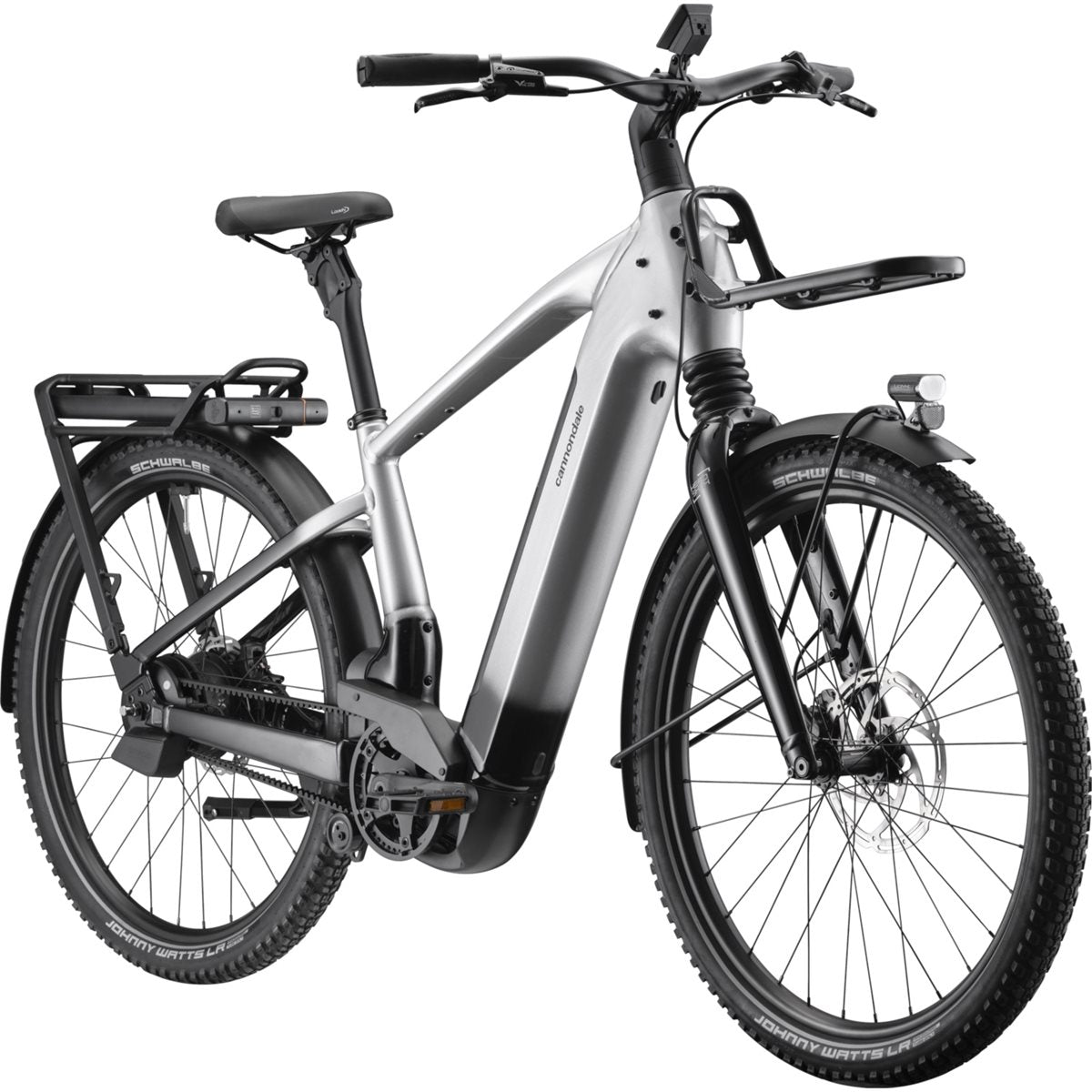 Elcykel Cannondale Tesoro Automatiq HS Silver