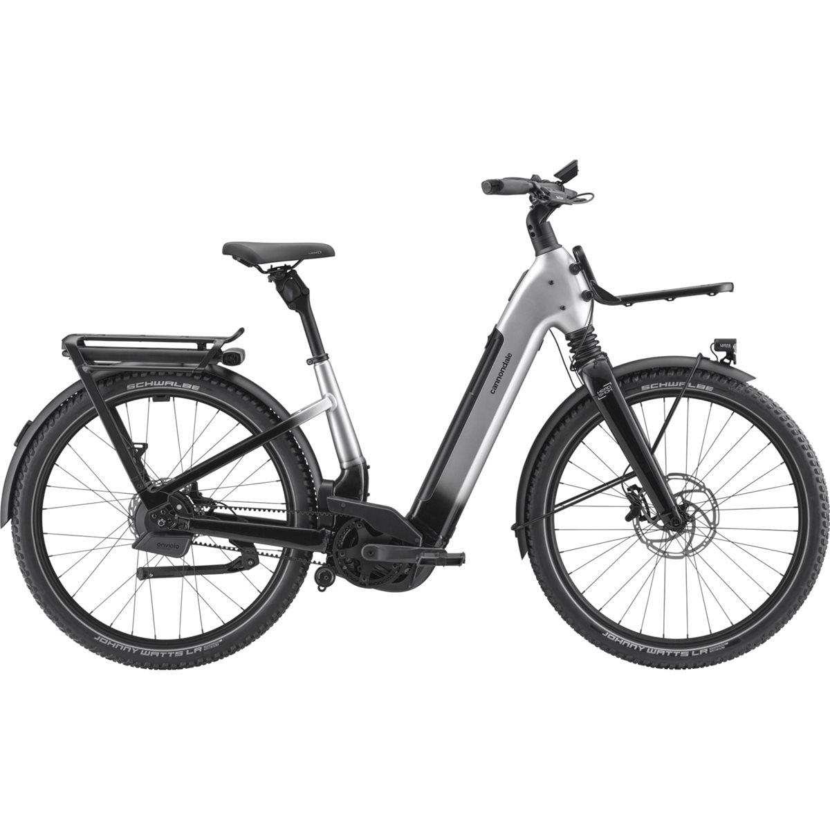 Elcykel Cannondale Tesoro Automatiq Low HS Silver