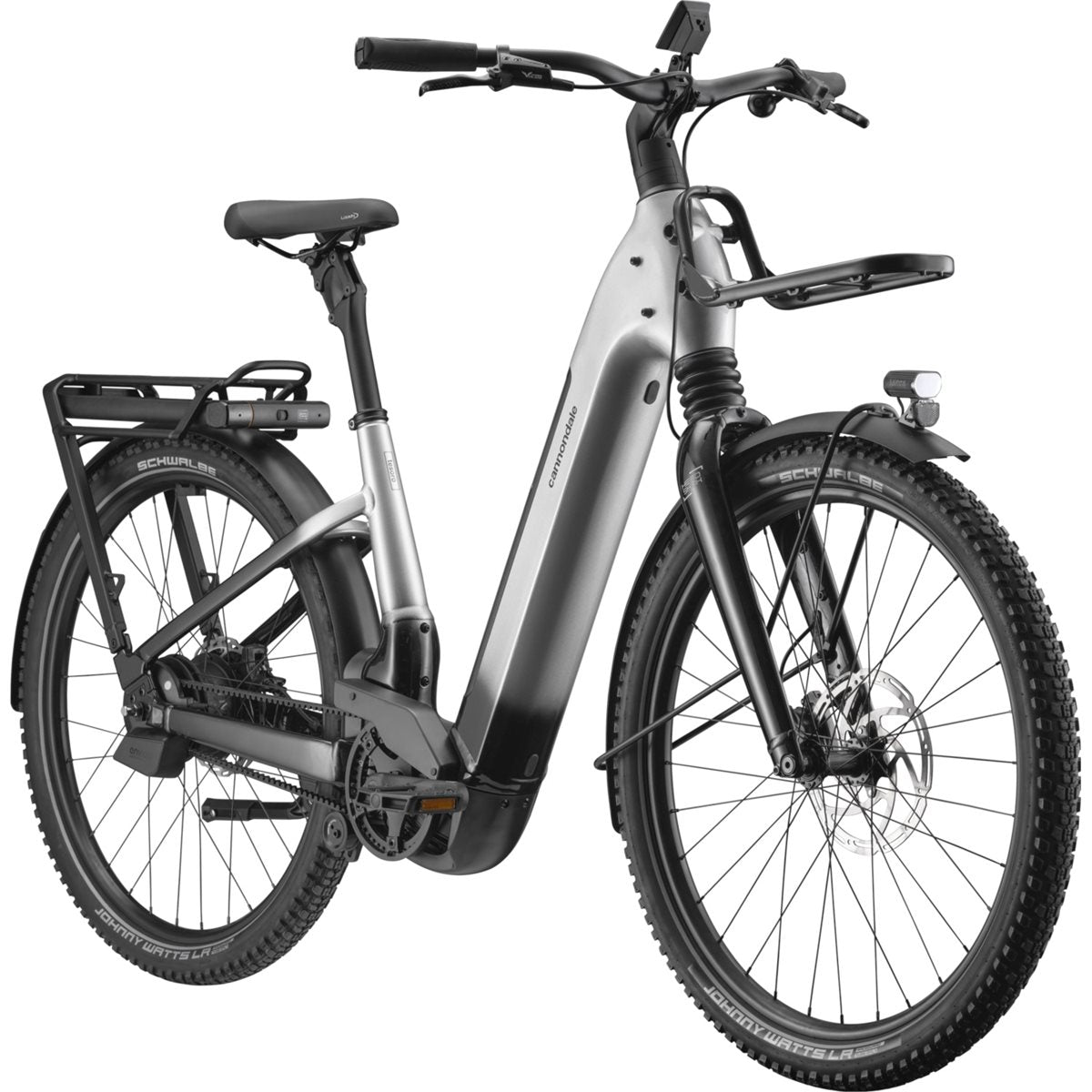 Elcykel Cannondale Tesoro Automatiq Low HS Silver