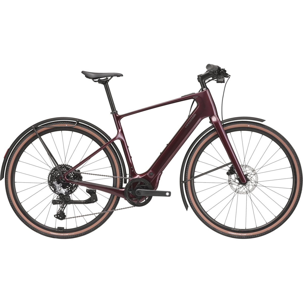 Elcykel Cannondale Tesoro Carbon 3 Cherry Lacquer