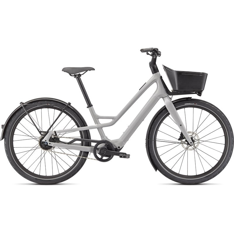 Elcykel Como SL 4.0Dove Grey / Transparent
