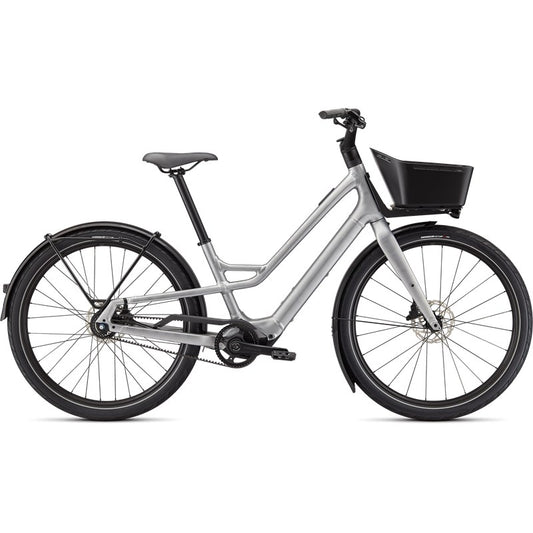 Elcykel Como SL 5.0Brushed Silver / Transparent