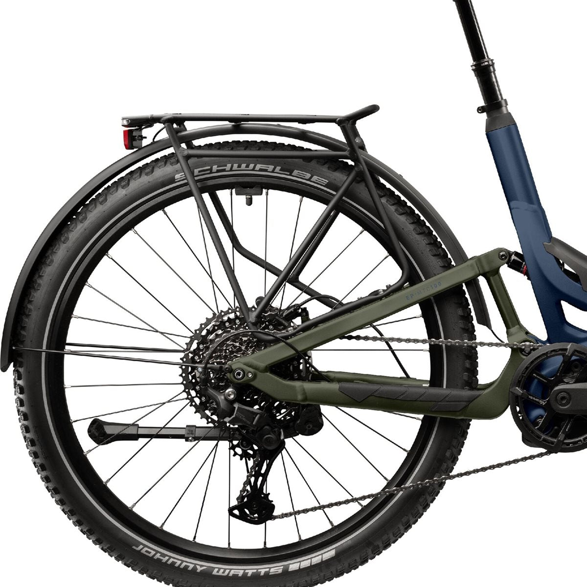 Elcykel Corratec E-Power MTC 100 LTD Dark Blue/Dark Olive